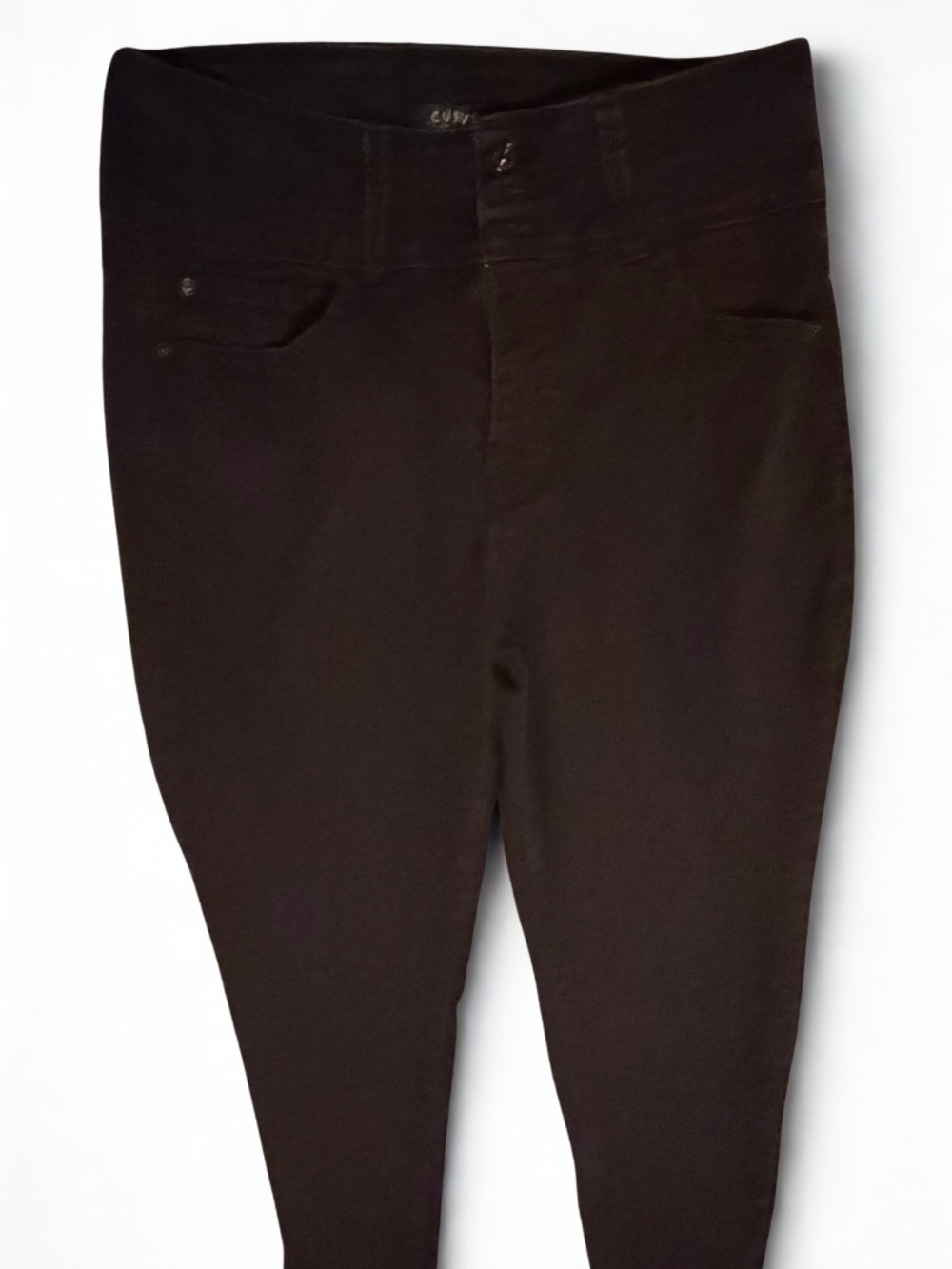 Curve Appeal Curve Creator Women's 10/30 Black High Rise Skinny Jeans